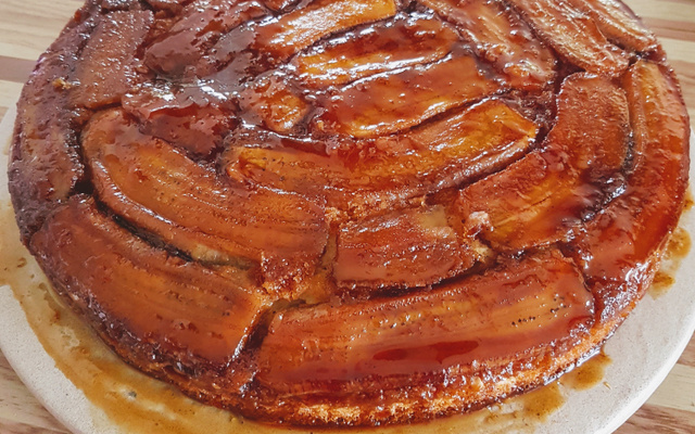 Bolo de banana super fácil