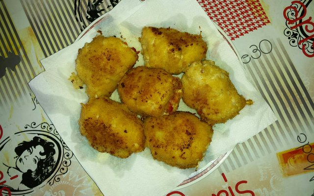 Filé de pescada à rolê