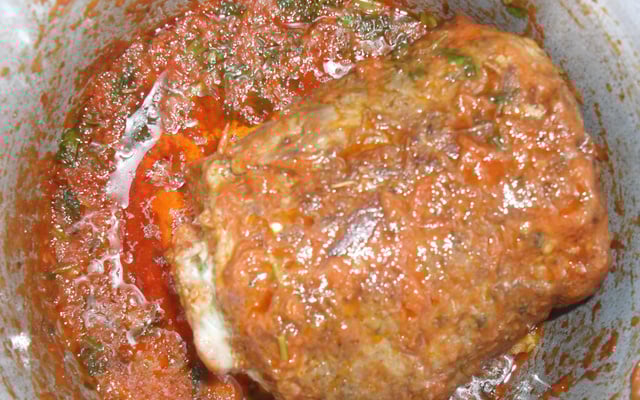 Contra-filé recheado - Cordon Bleu