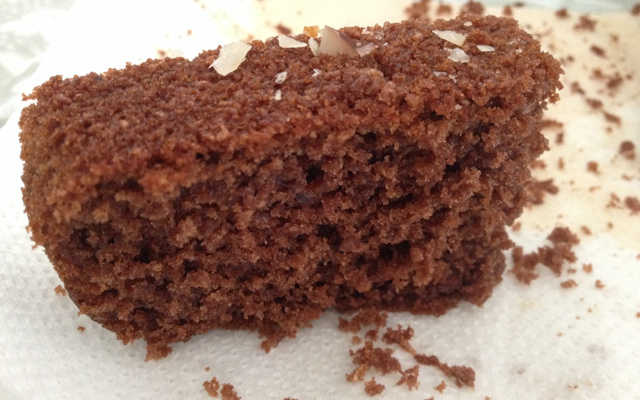 Bolo integral de cacau (sem leite)
