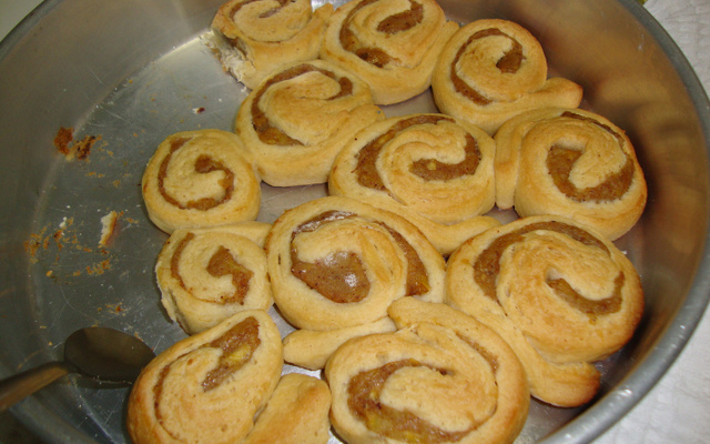 Pãezinhos de maçãs