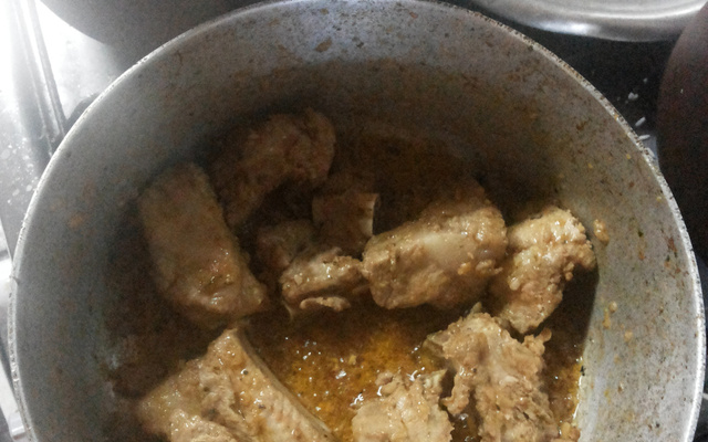 Costela de porco no limão