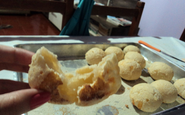 Pão de queijo sem queijo