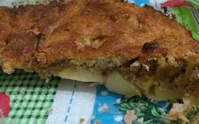Bolo de maçã sem glúten