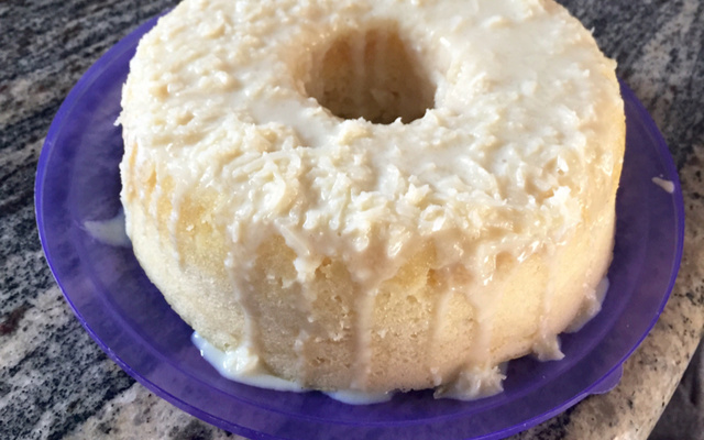 Bolo beijinho de micro-ondas