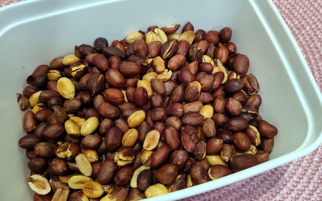 Amendoim torrado com sal