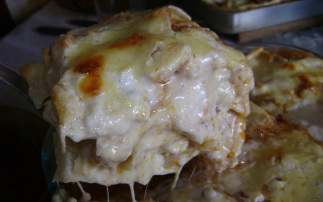 Lasanha de frango da Vó Zelça