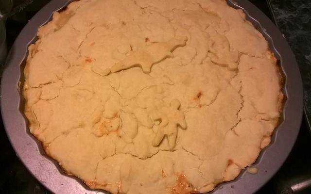 Torta maravilhosa de queijo (recheio)