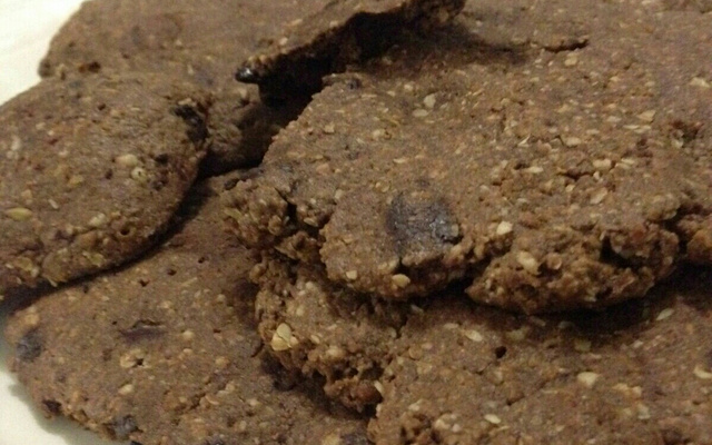 Cookie de aveia e passas