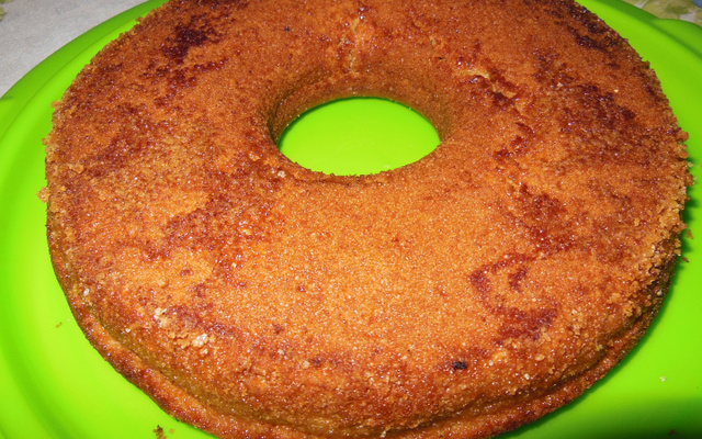 Bolo Vegetariano de Laranja e Gengibre