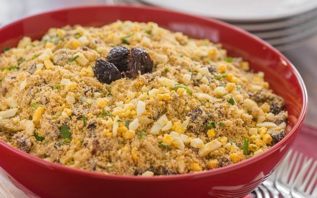 Farofa especial de churrasco