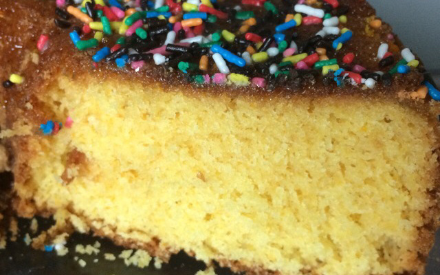 Bolo de tangerina