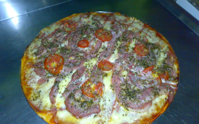 Pizza de Bacon