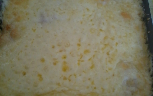 Macarrão de forno com molho de frango