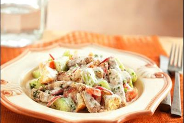 Salada árabe de sardinha