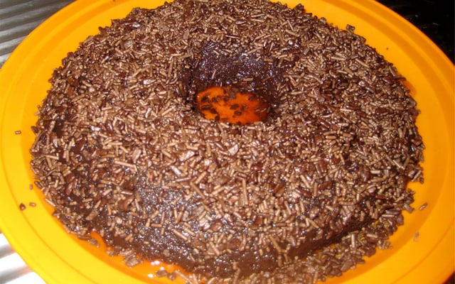 Brigadeirão de micro-ondas