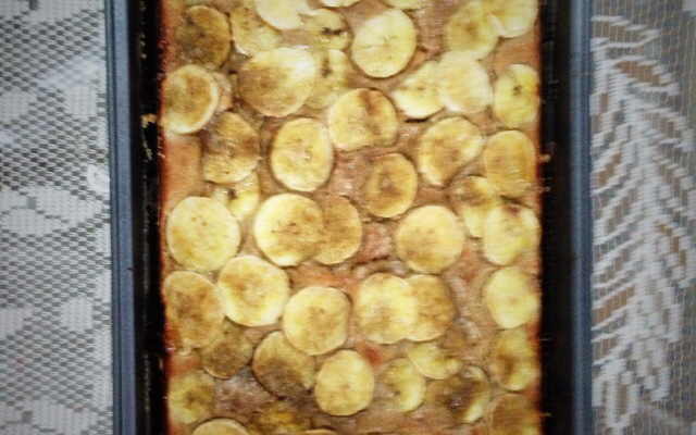 Torta de banana light