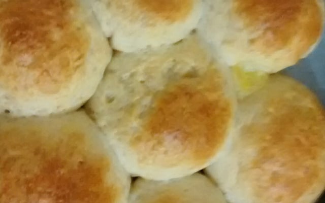 Pão de batata com queijo
