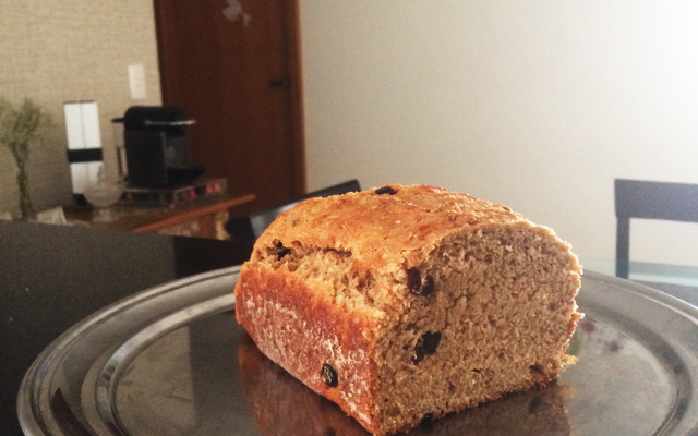 Pão integral caseiro