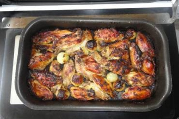 Asinhas assadas preferidas do Walter de Fringe