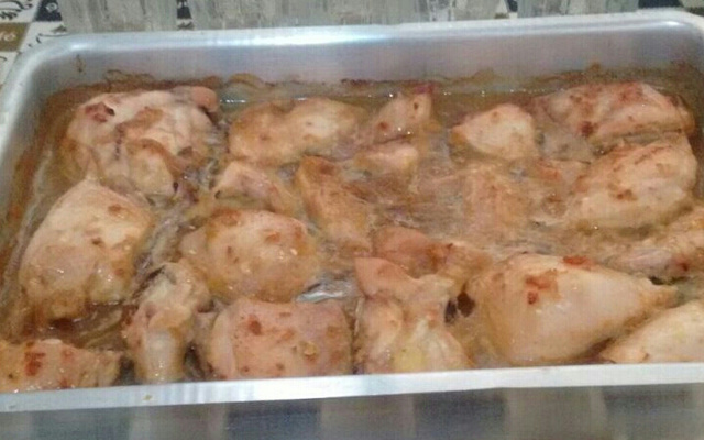 Frango assado muito fácil