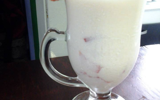 Smoothie de melão com ameixa