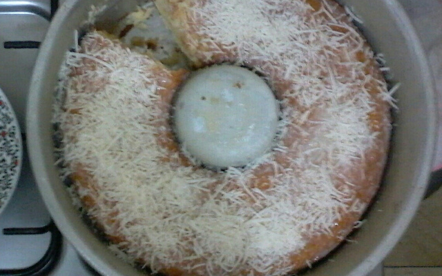 Bolo de leite fervendo