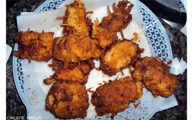 Rolês de frango recheado