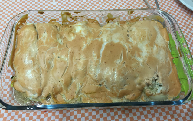 Filé de Linguado ao forno