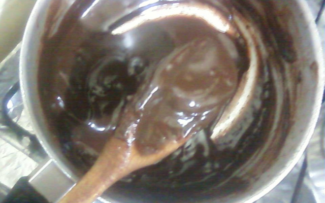 Brigadeiro sem leite condensado.