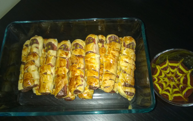 Enroladinho de Múmia - Halloween