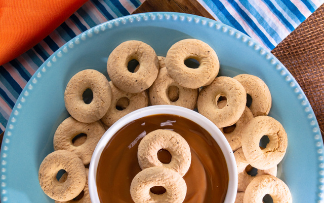 Biscoito de trigo assado