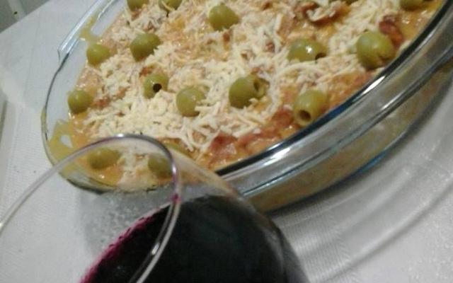 Macarronada ao molho de calabresa