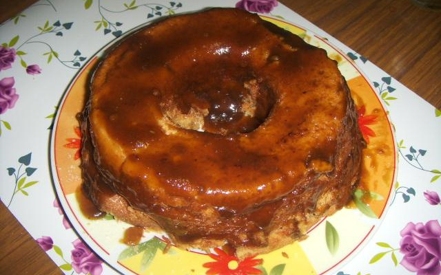 Bolo de açúcar mascavo