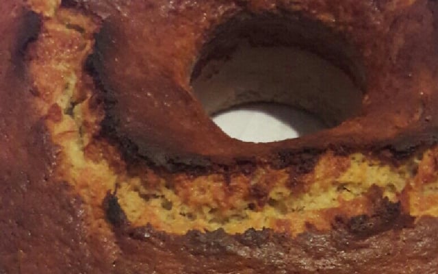 Bolo de banana fofinho