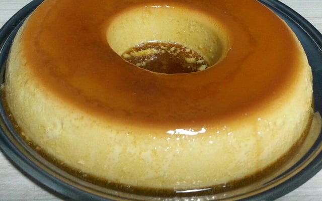 Pudim de leite condensado