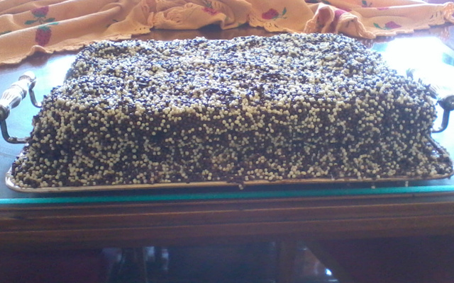 Bolo de palha italiana