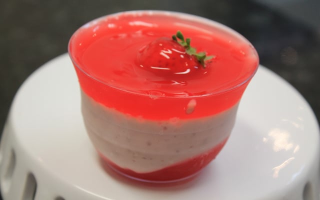 Mousse de Morango rapidinho