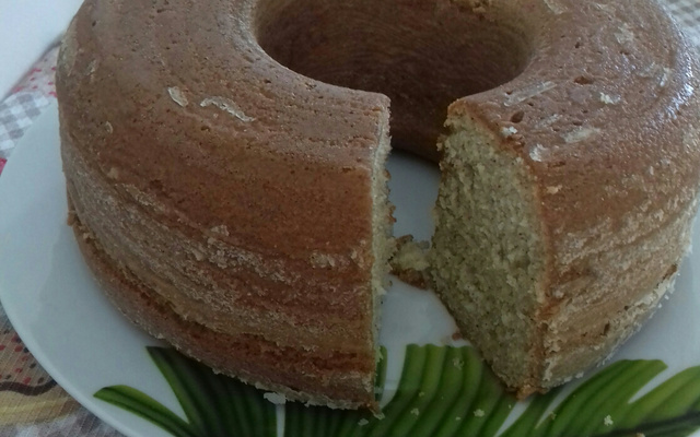 Bolo de maçã com canela