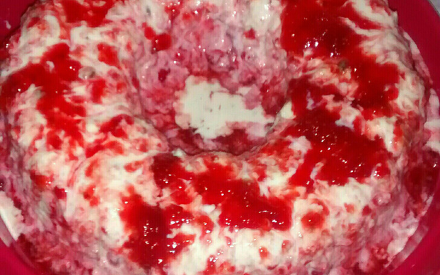 Gelado de panetone de chocolate