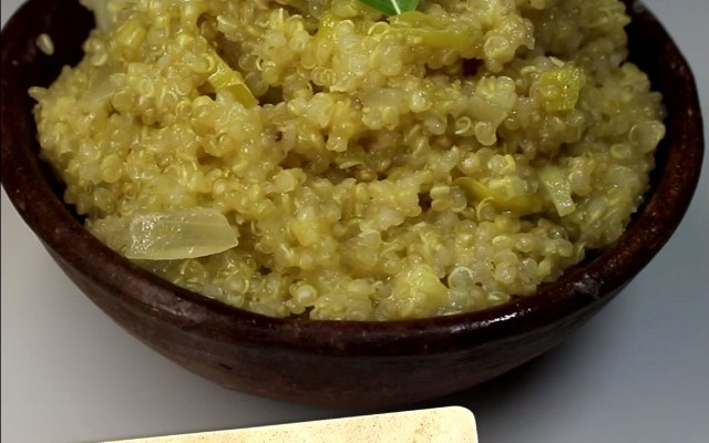 Risoto de quinoa (quinoto)