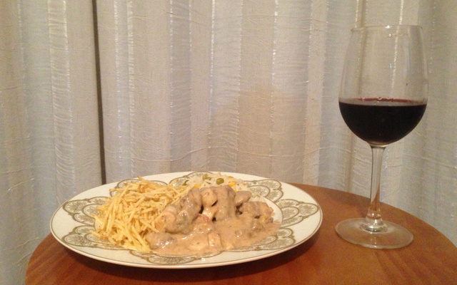 Estrogonofe de Carne