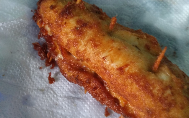 Bife de frango recheado