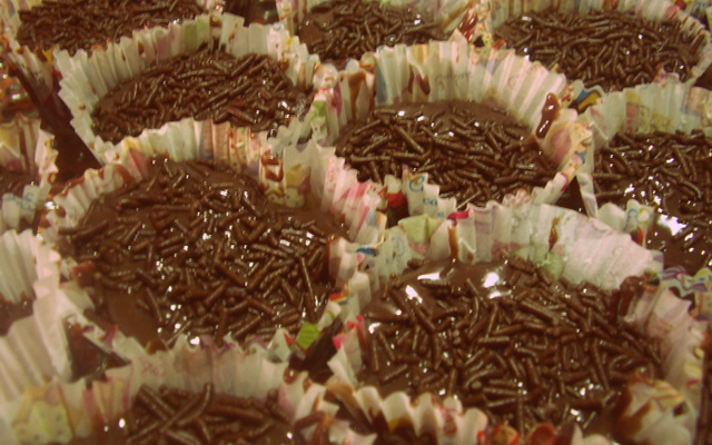 Cupcake fácil de chocolate