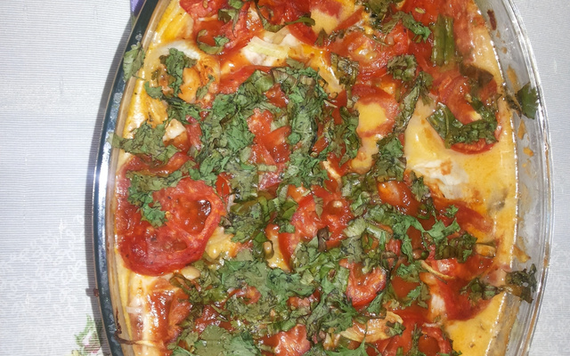 Filé de tilápia ao leite de coco