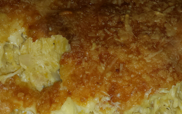 Frango com creme de milho