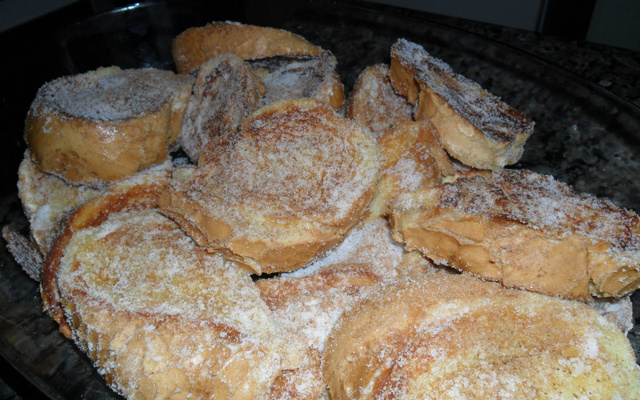 Rabanada de forno