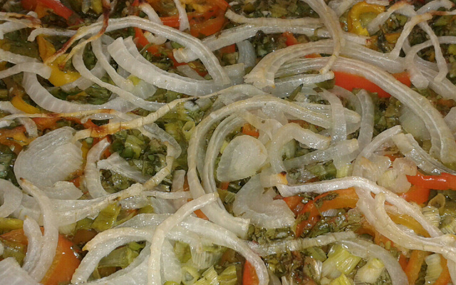 Quiabo assado de forno delicioso