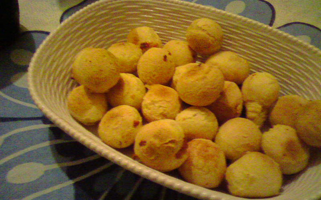 Pão de queijo de liquidificador