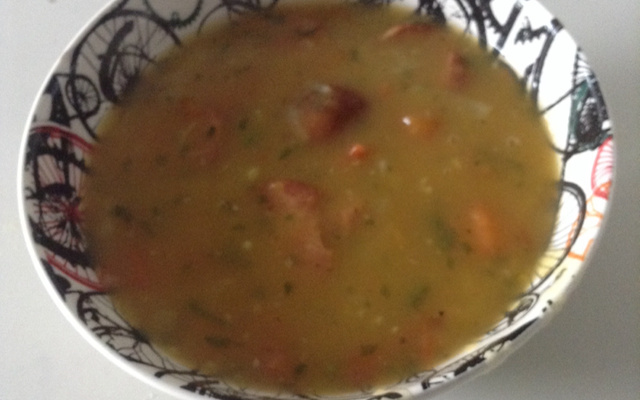 Caldo de mandioquinha